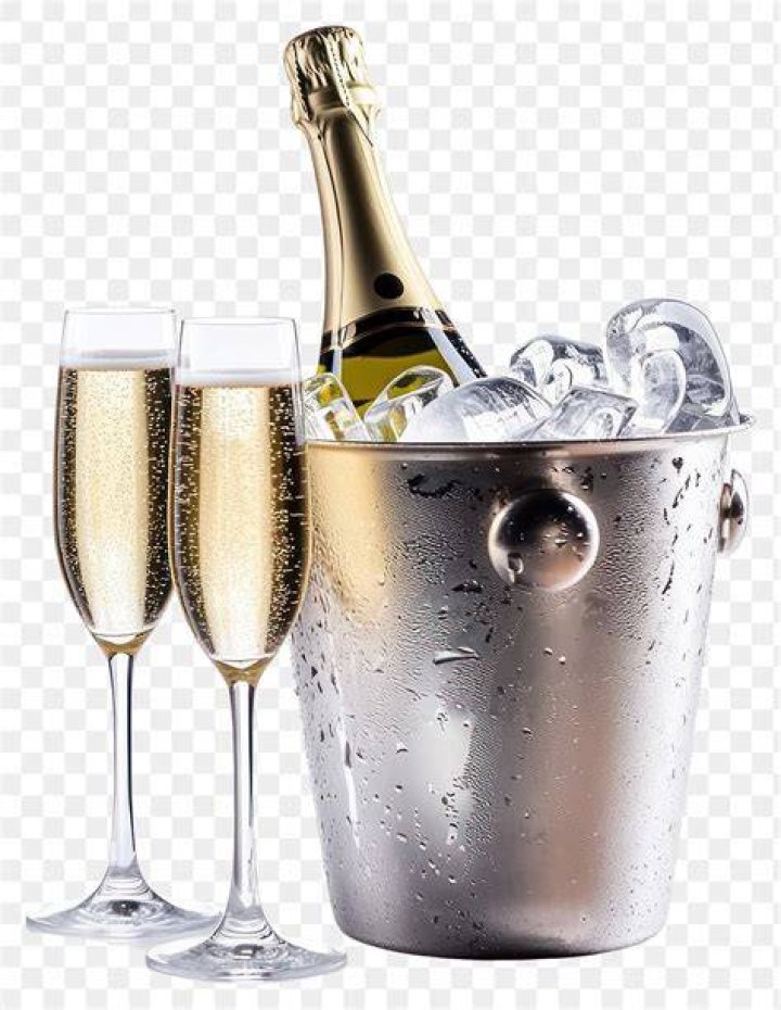 champagne bottle