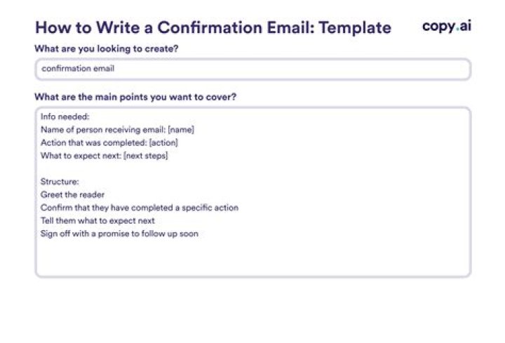 Confirmation - How To Discuss