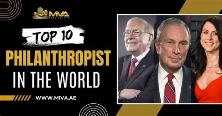 famous philanthropist