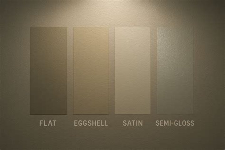 Is eggshell paint shiny
