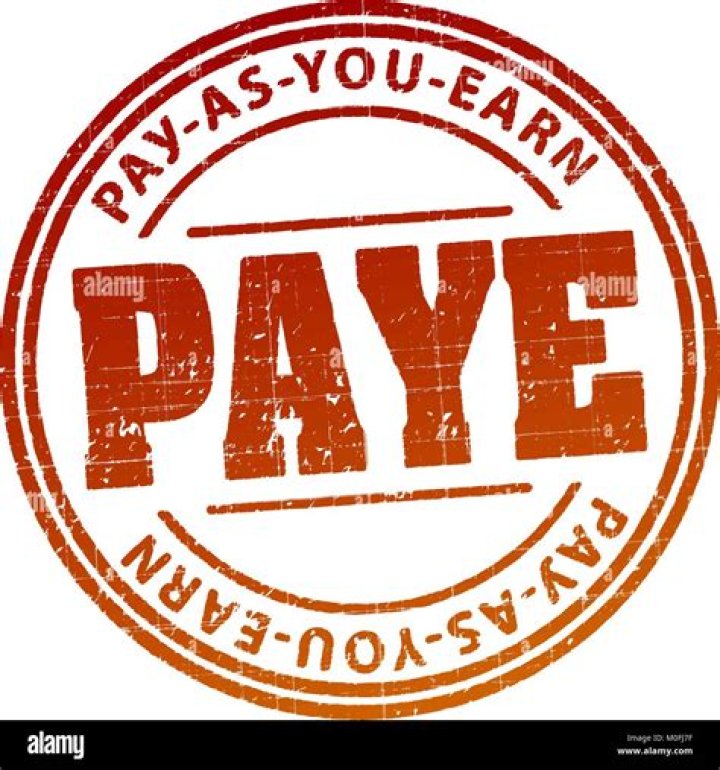 Pay as you earn (PAYE)