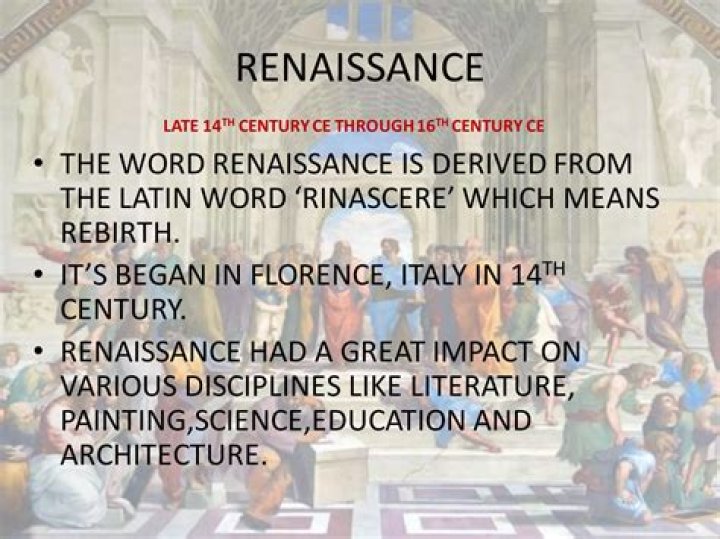 What does the word Renaissance literally mean